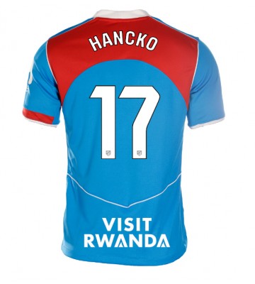 Atletico Madrid David Hancko #17 Tredjetrøje Dame 2025-26 Kortærmet